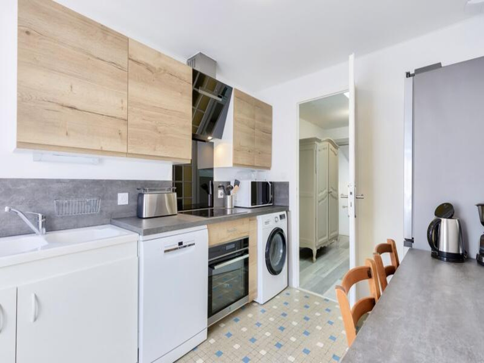 Licht appartement met tuin op 1 km van strand in Talmont-Saint-Hilaire - foto 7