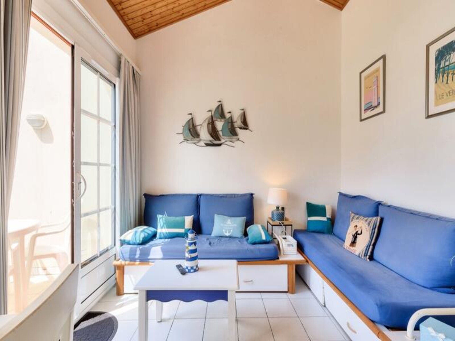 Duplex aan de golfbaan nabij strand Veillon, 6 personen - foto 21