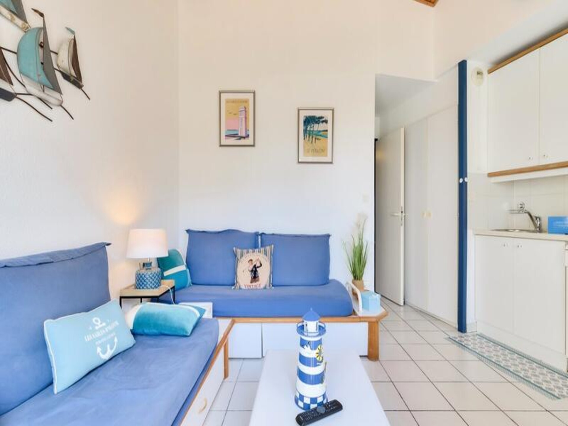 Duplex aan de golfbaan nabij strand Veillon, 6 personen - foto 25