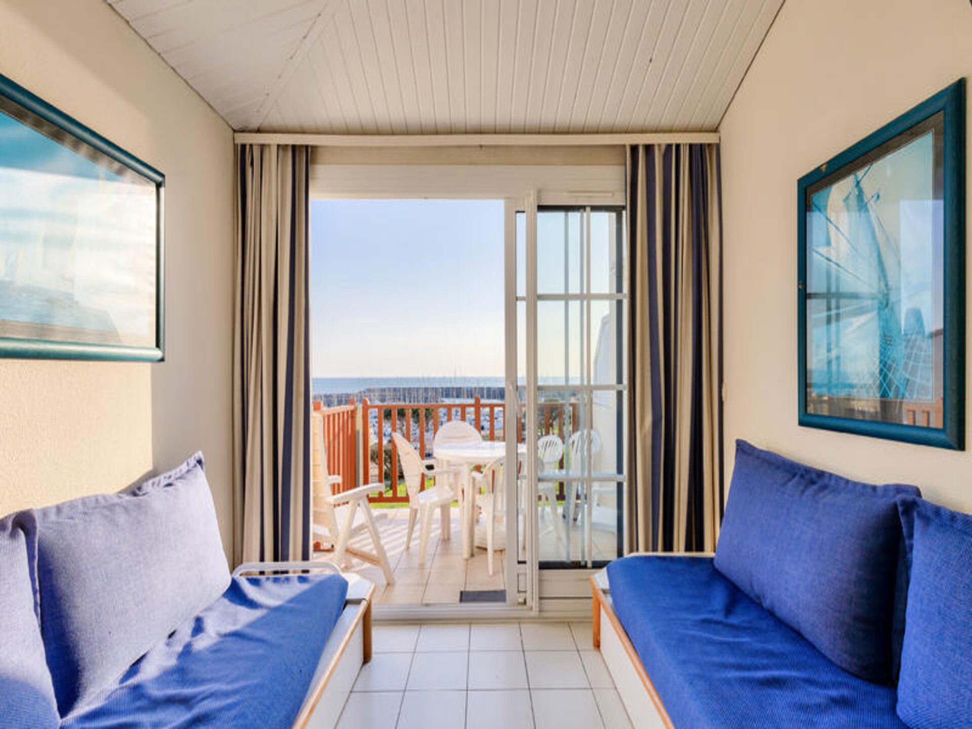 Zonnig appartement voor 5 aan de kust van Talmont-Saint-Hilaire met zeezicht - foto 21