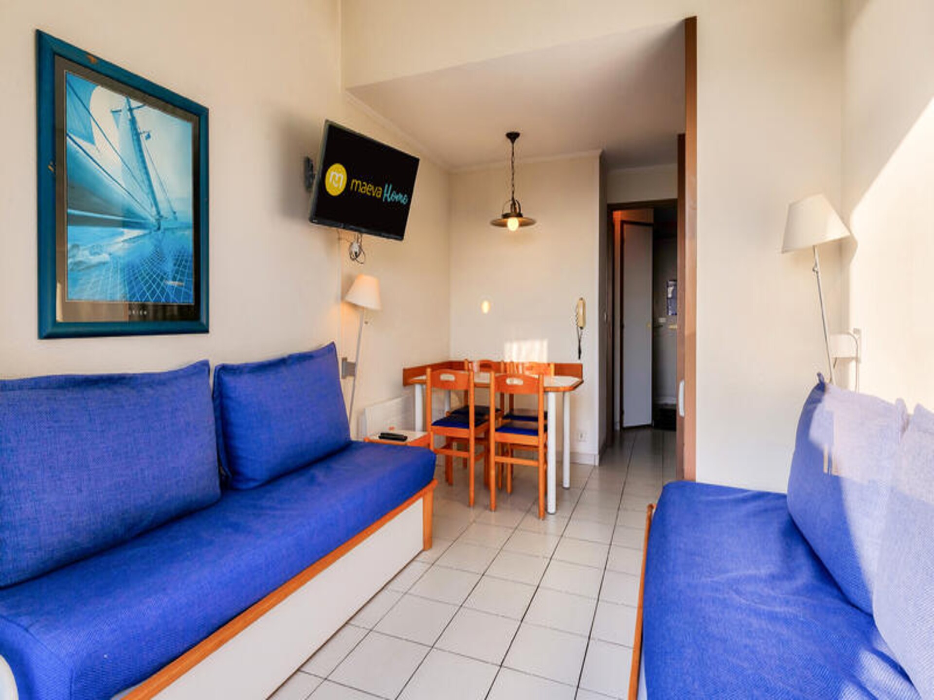 Zonnig appartement voor 5 aan de kust van Talmont-Saint-Hilaire met zeezicht - foto 23