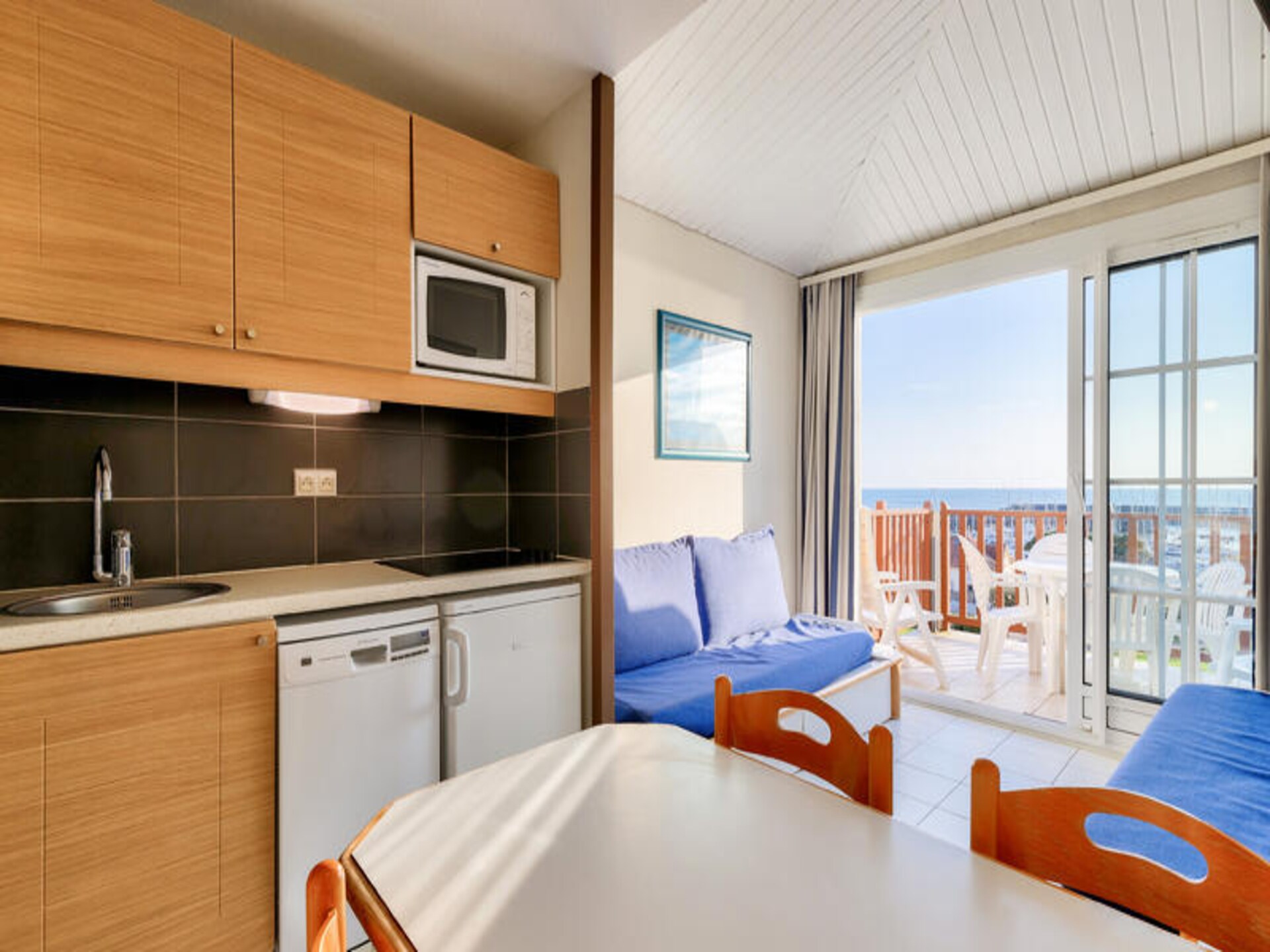 Zonnig appartement voor 5 aan de kust van Talmont-Saint-Hilaire met zeezicht - foto 25