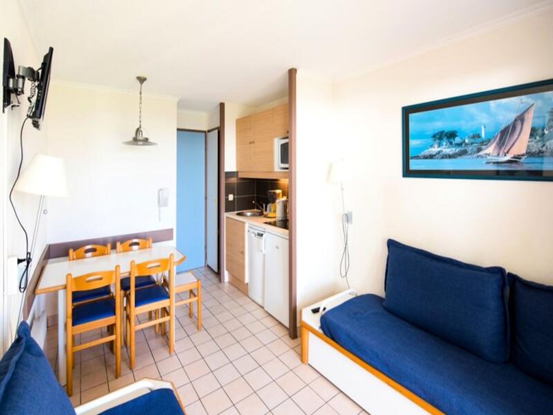Knus appartement voor 5 bij Port Bourgenay, op 2,5 km van het strand - foto 22