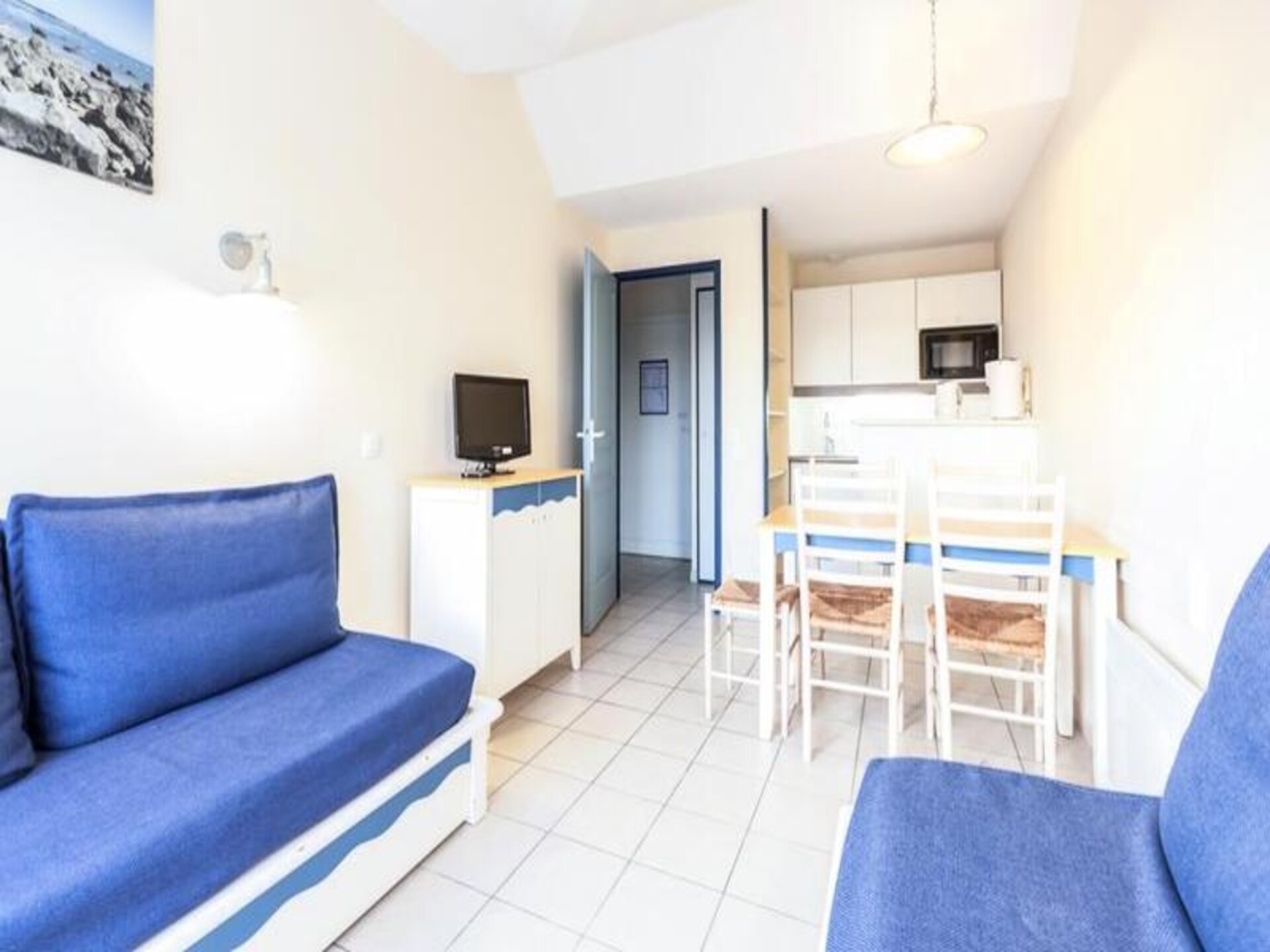 Licht appartement voor 5 aan de Atlantische kust met zwembaden en golf - foto 21
