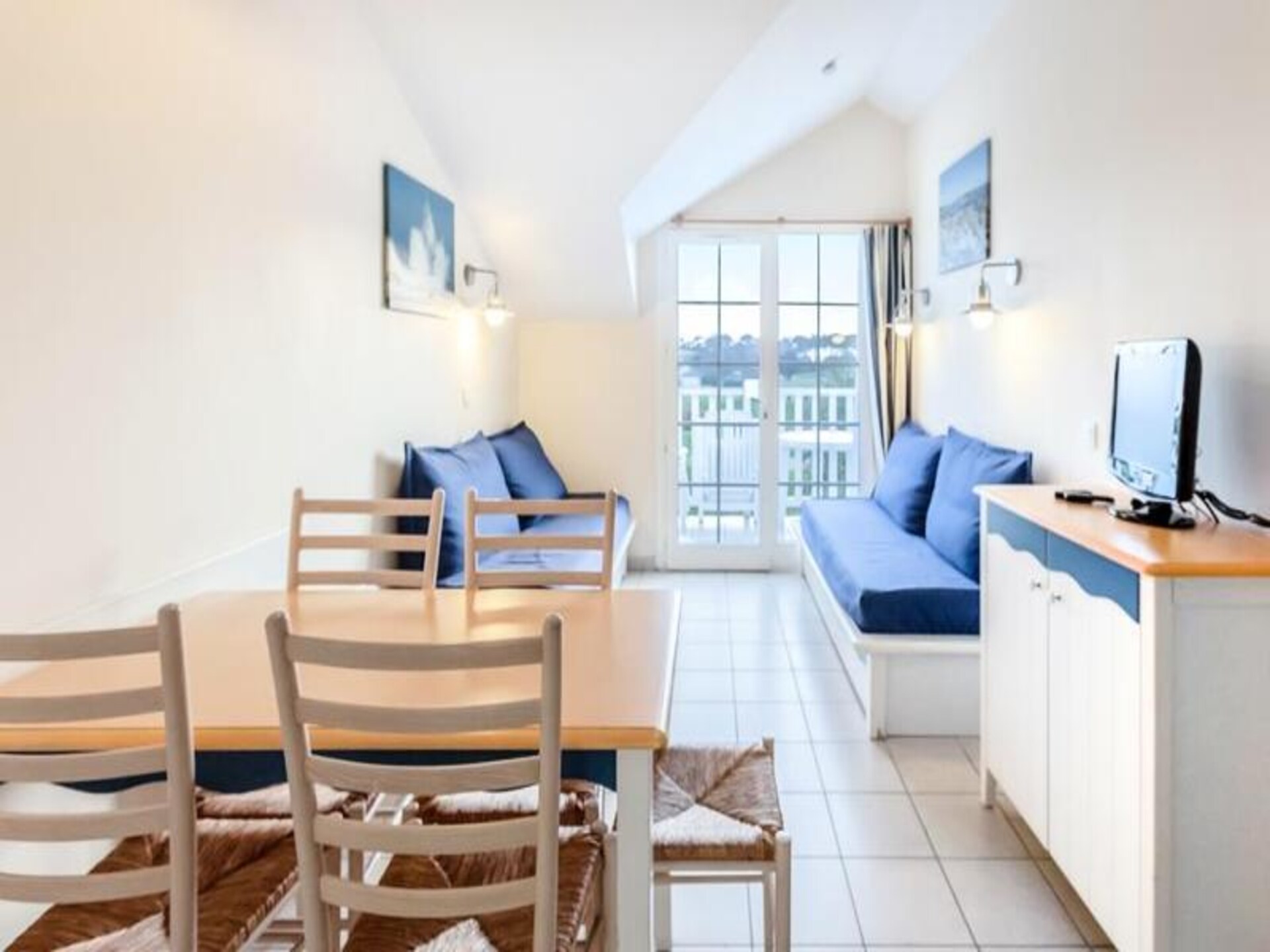 Licht appartement voor 5 aan de Atlantische kust met zwembaden en golf - foto 22