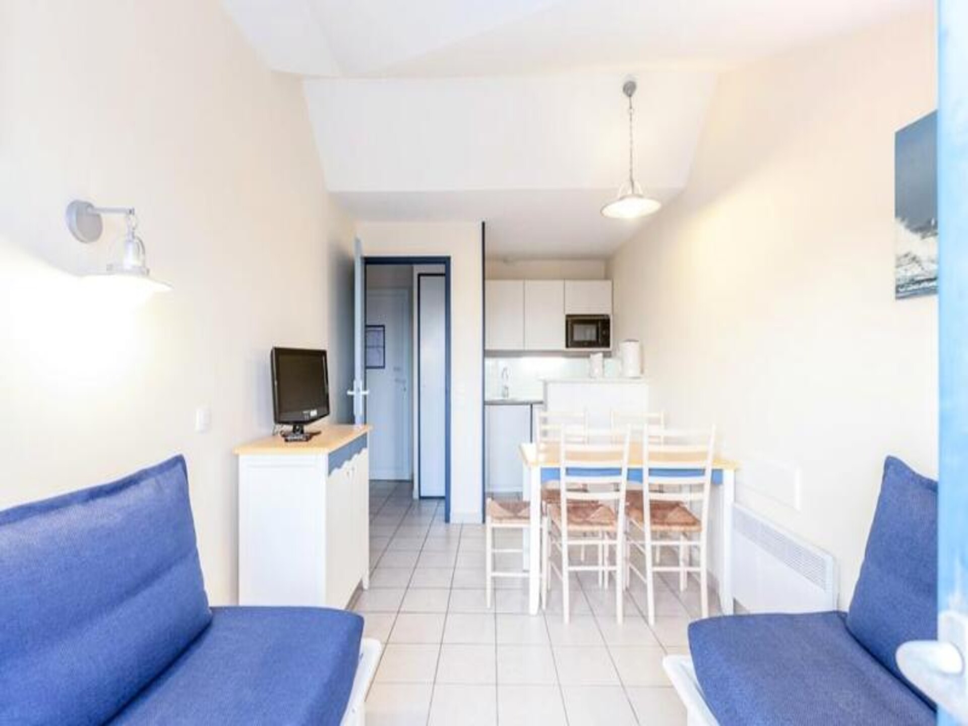 Licht appartement voor 5 aan de Atlantische kust met zwembaden en golf - foto 23