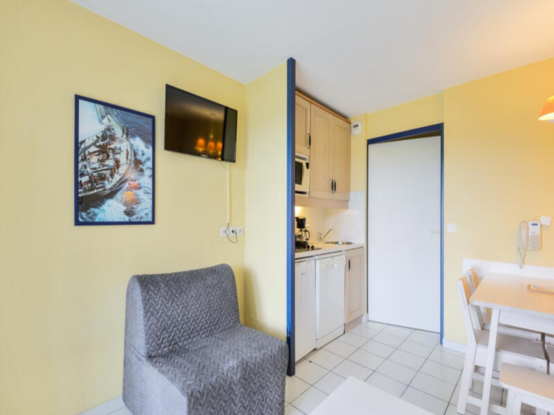 Knus appartement voor 5 op autovrij landgoed Port Bourgenay, vlakbij zee - foto 24