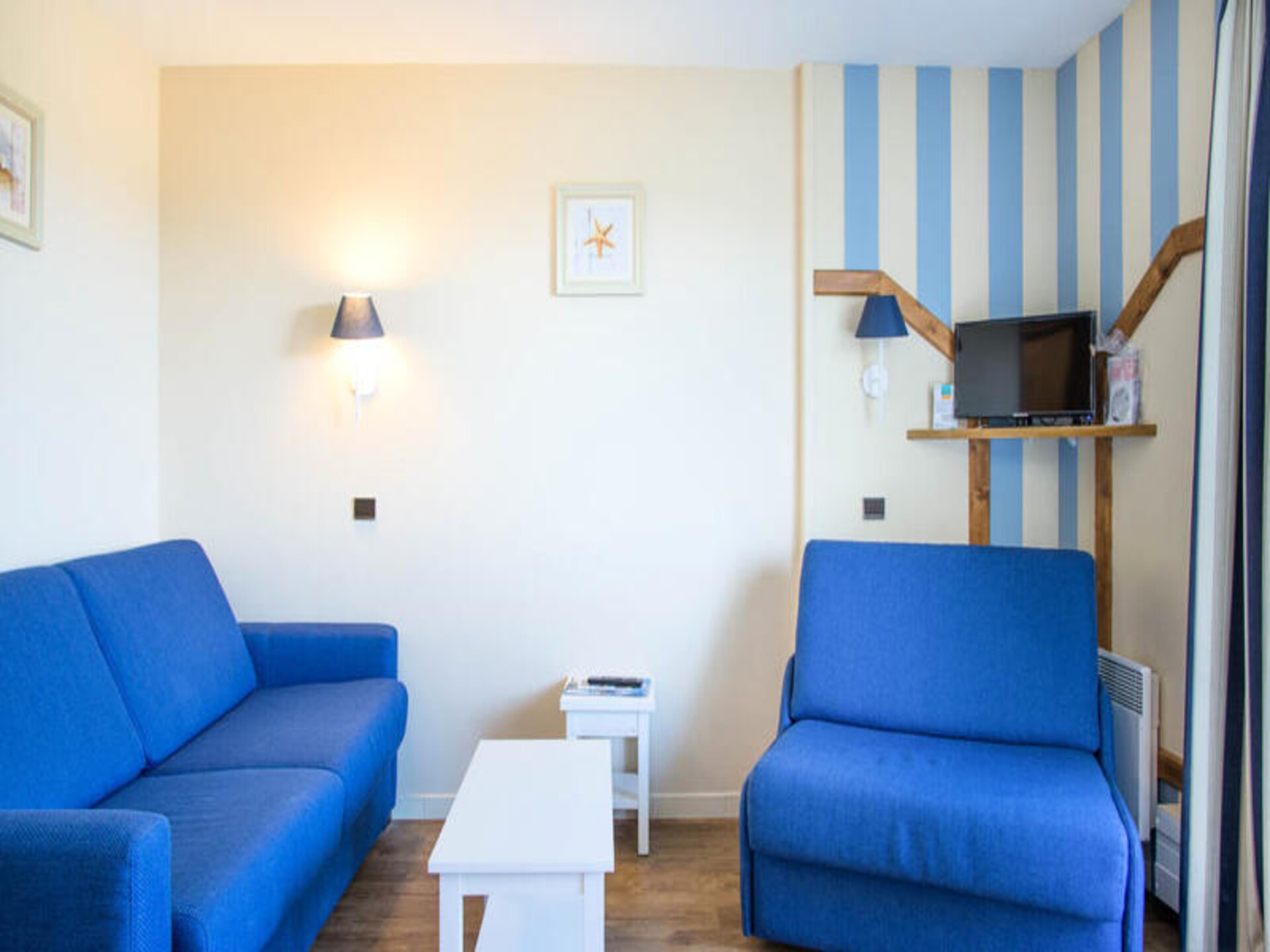 Knus appartement voor 5 op parkresidentie bij strand van Veillon - foto 19