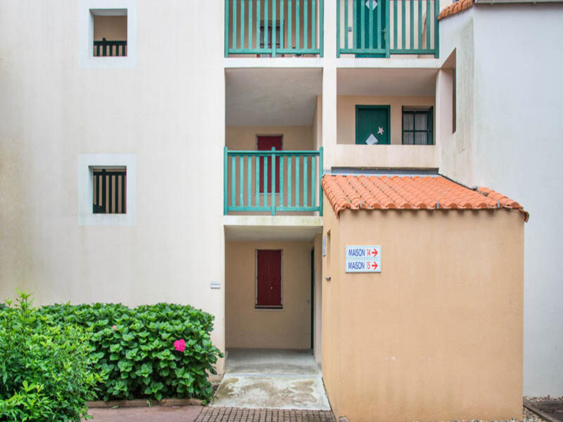 Knus appartement voor 5 op parkresidentie bij strand van Veillon - foto 26