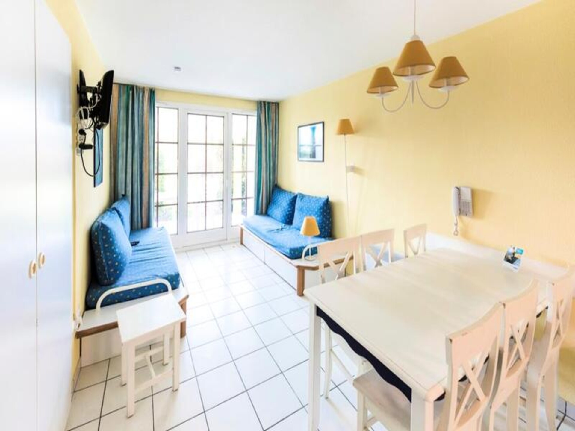Licht appartement voor 7 op domein Port Bourgenay, vlakbij zee - foto 21