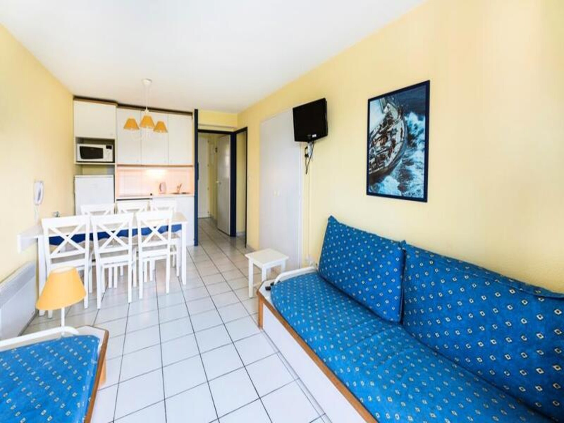 Licht appartement voor 7 op domein Port Bourgenay, vlakbij zee - foto 23
