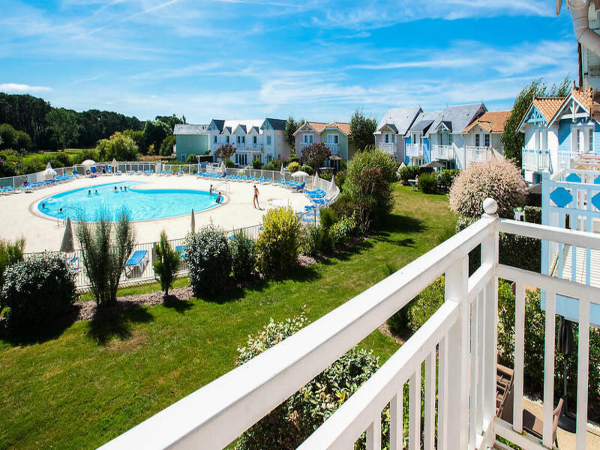 Appartement 6p in bosrijk vakantiedorp met zwembaden, vlakbij strand Veillon - foto 29