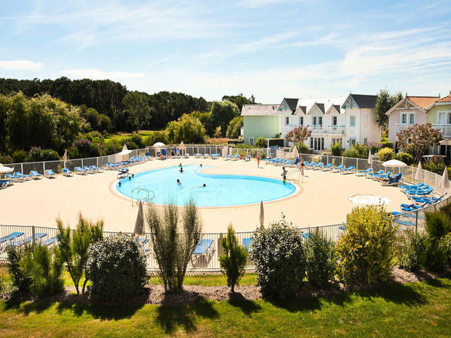 Appartement 6p in bosrijk vakantiedorp met zwembaden, vlakbij strand Veillon - foto 31