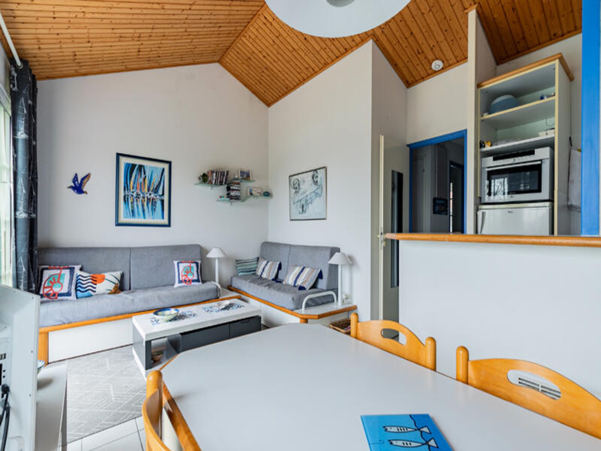 Licht appartement voor 6 in bosrijke residentie met zwembaden bij Talmont-Saint-Hilaire - foto 24