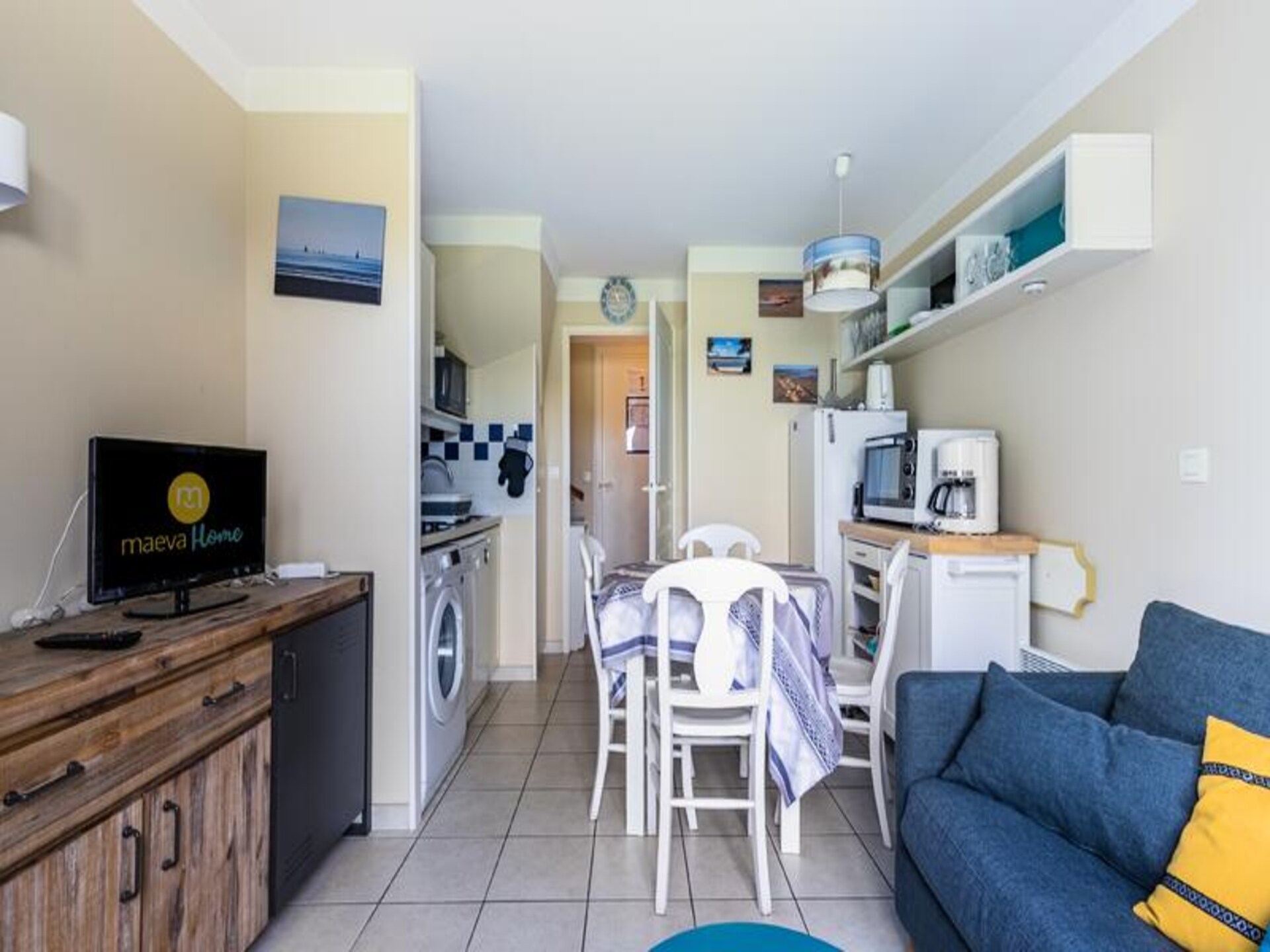 Licht appartement met terras, vlakbij strand en zwembaden in Talmont-Saint-Hilaire - foto 21