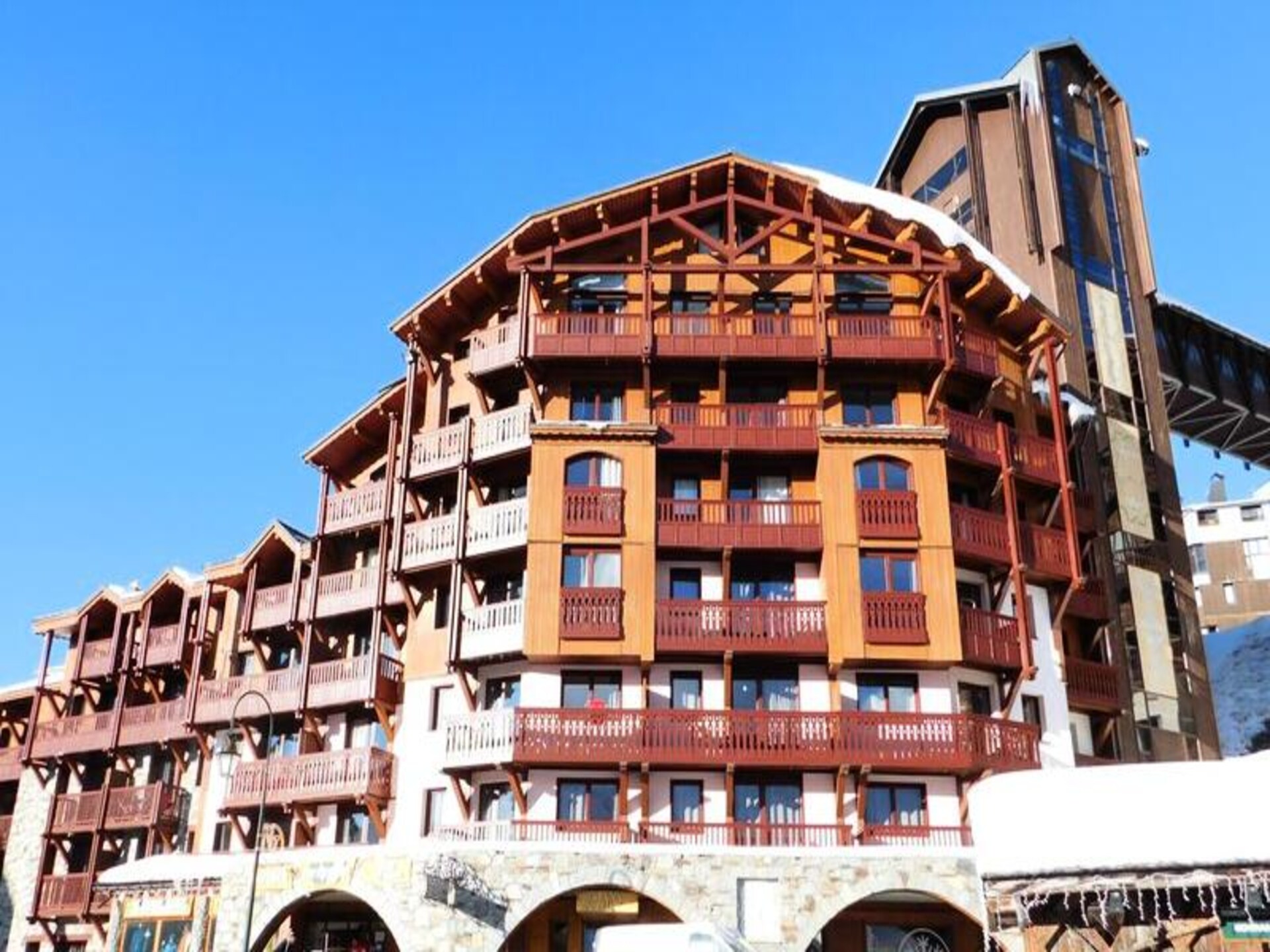 Knus appartement voor 4 personen in Village Montana, direct aan de piste in Val Thorens - foto 3