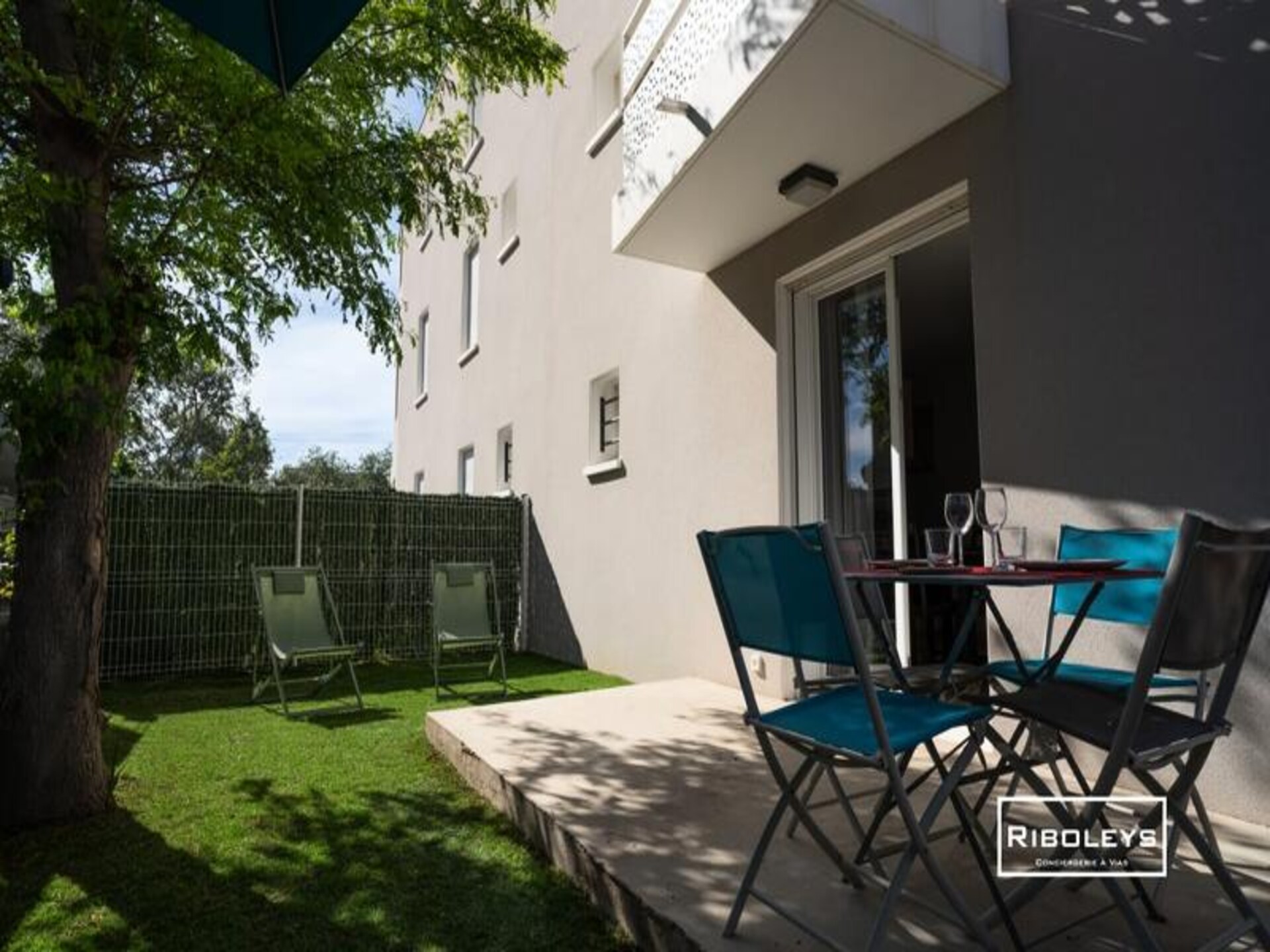 Appartement Vias-plage: 100 meter van strand met eigen tuin - foto 2