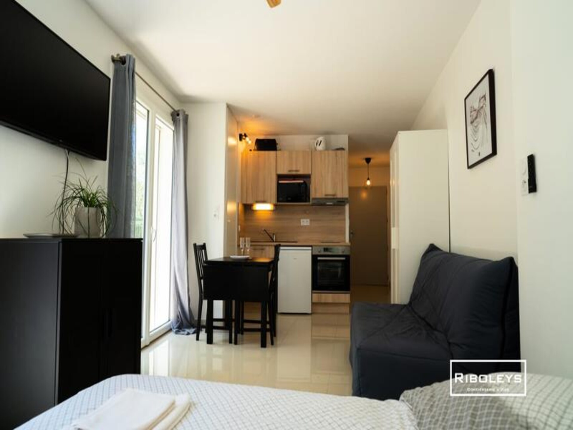 Appartement Vias-plage: 100 meter van strand met eigen tuin - foto 3