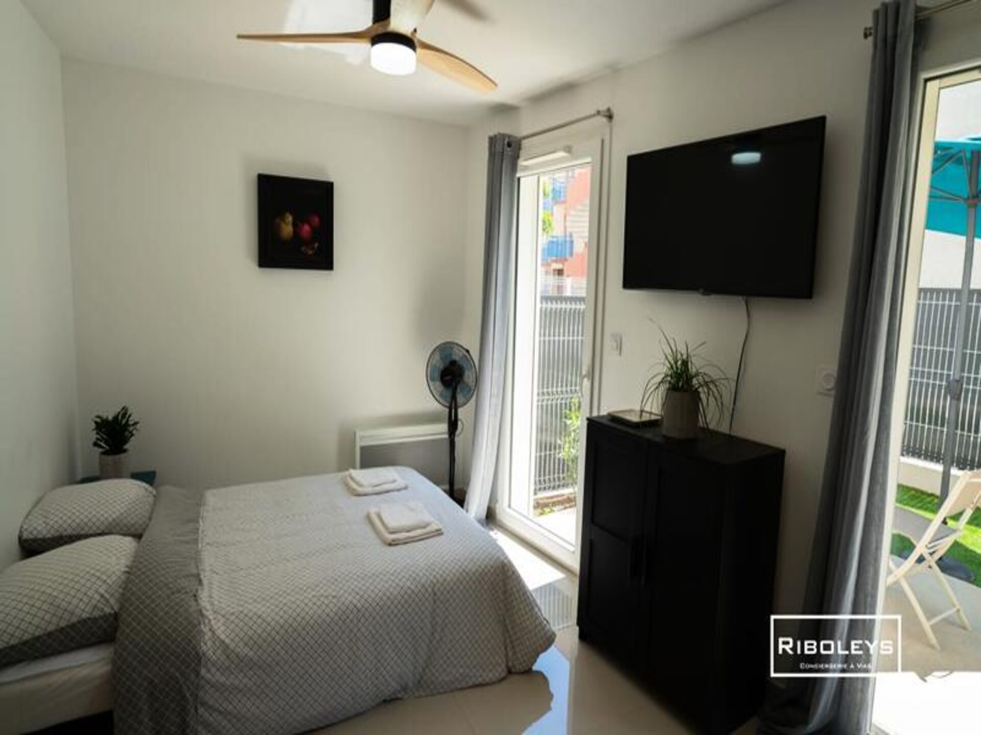 Appartement Vias-plage: 100 meter van strand met eigen tuin - foto 11