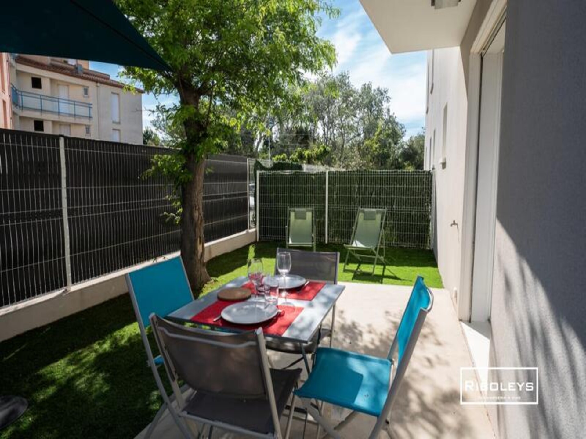 Appartement Vias-plage: 100 meter van strand met eigen tuin - foto 12