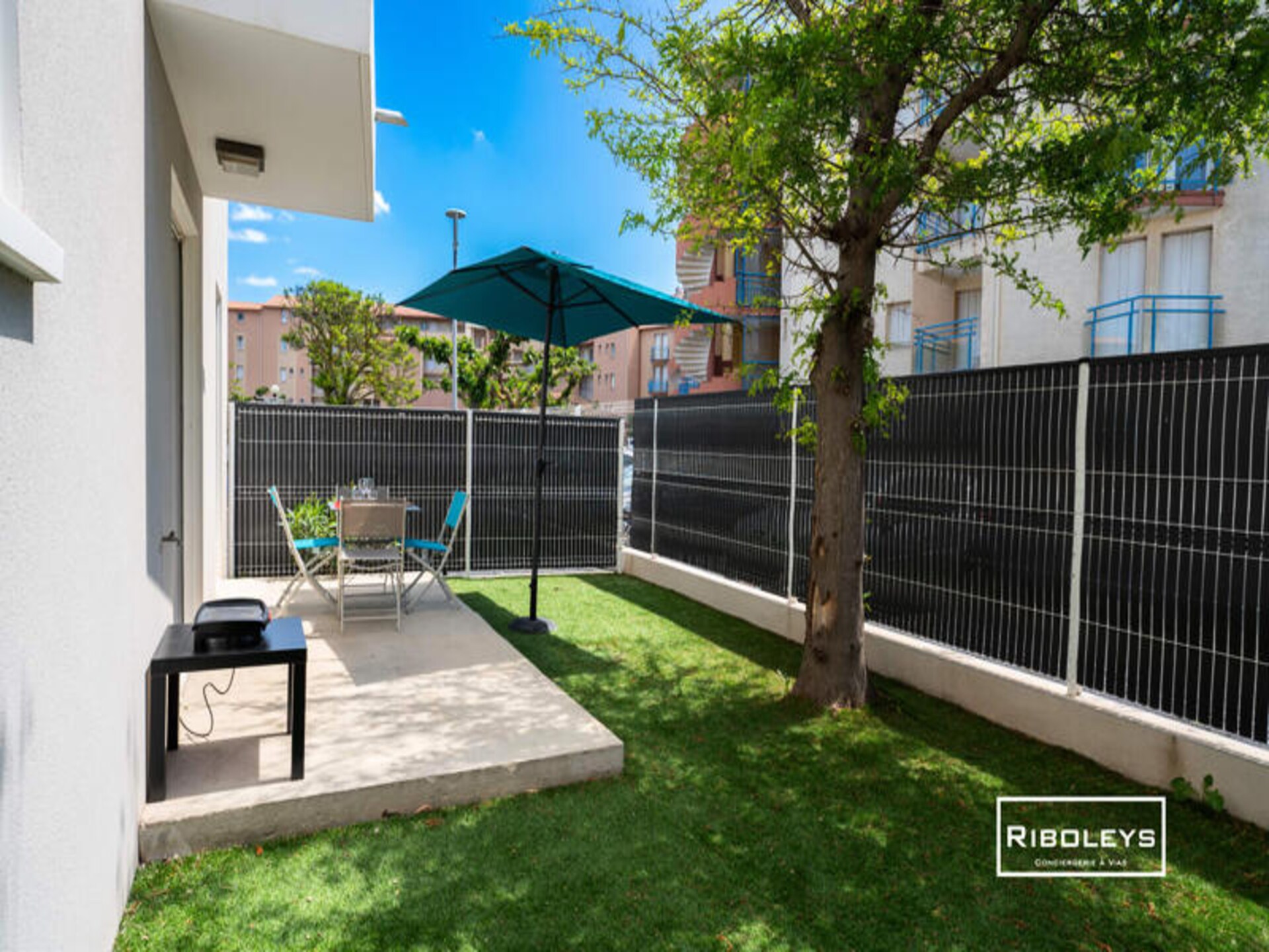 Appartement Vias-plage: 100 meter van strand met eigen tuin - foto 14