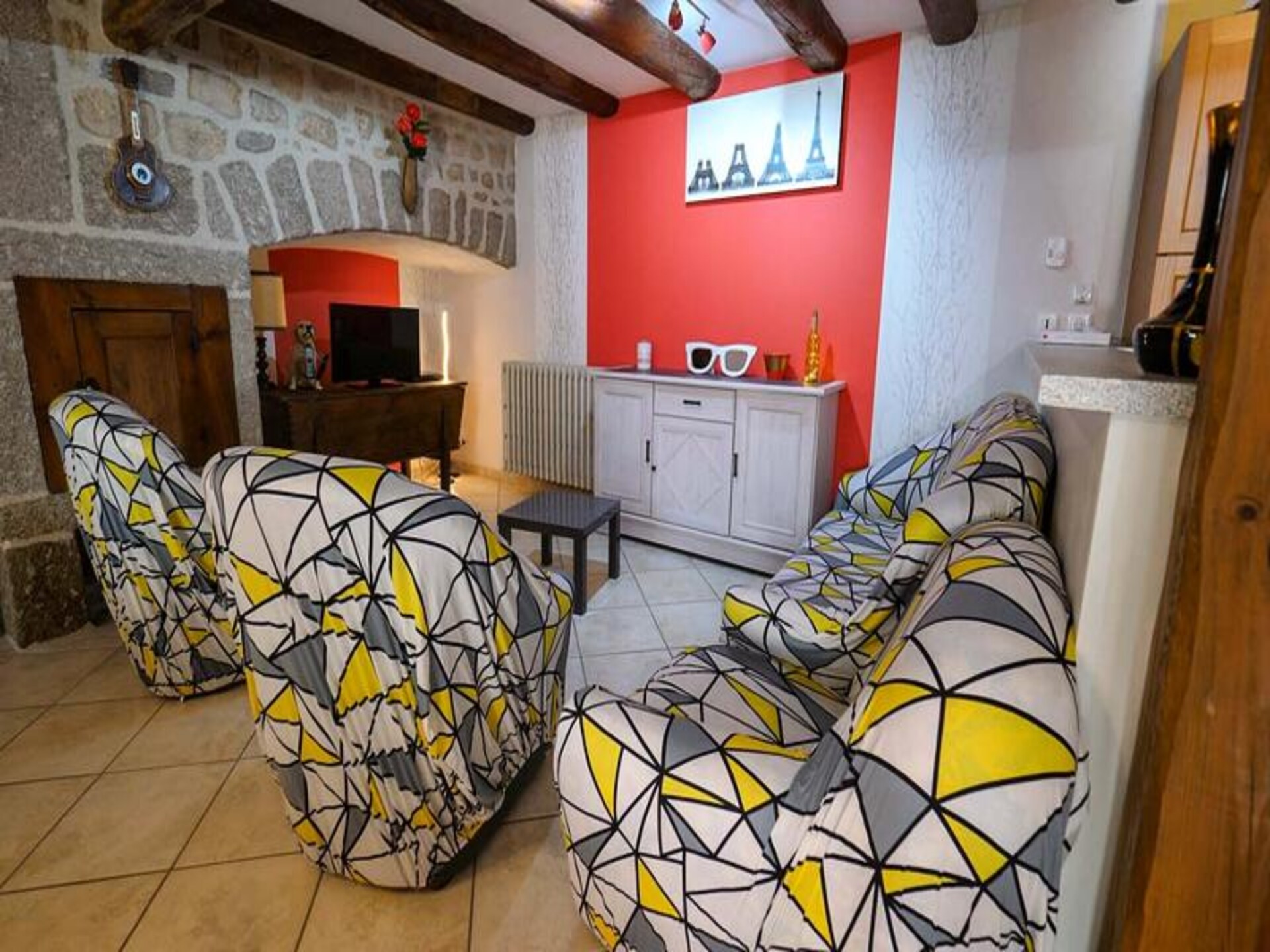 Authentiek vrijstaand huis voor 11 personen in Albaret-le-Comtal met grote tuin - foto 6