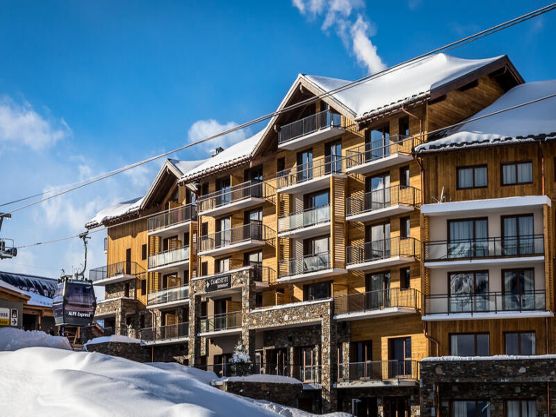 Résidence Daria-i Nor: Luxe appartement in Alpe d'Huez met balkon en panoramisch uitzicht - foto 8