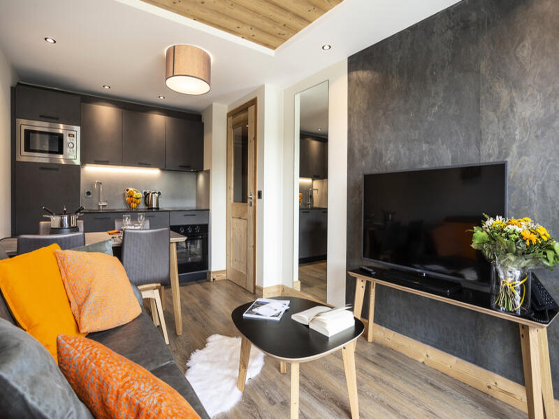 Résidence Daria-i Nor: Luxe appartement in Alpe d'Huez met balkon en panoramisch uitzicht - foto 12