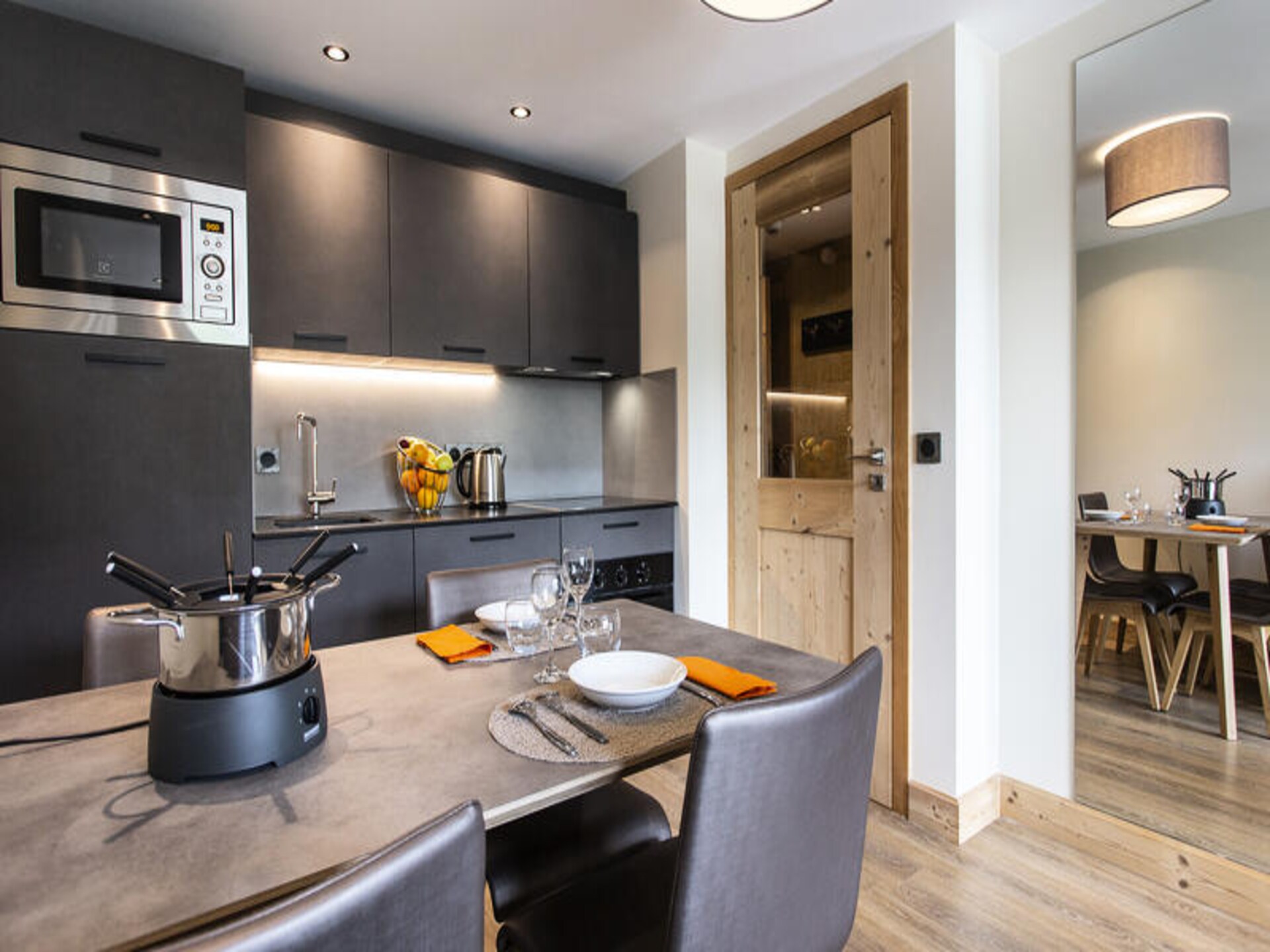 Résidence Daria-i Nor: Luxe appartement in Alpe d'Huez met balkon en panoramisch uitzicht - foto 14