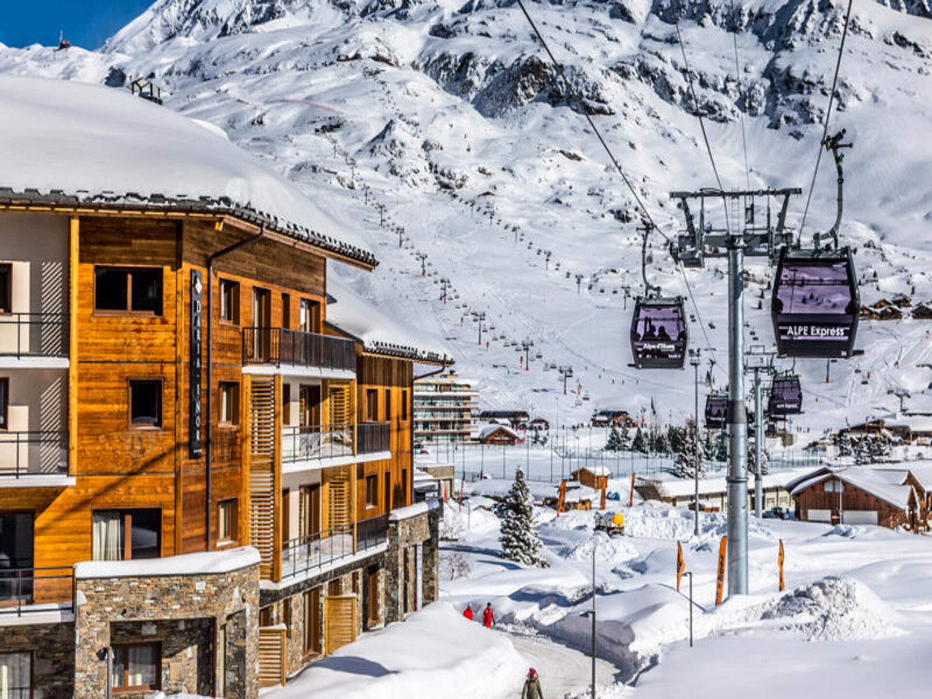 Ruim 8-persoons appartement met balkon in Alpe d'Huez - foto 7