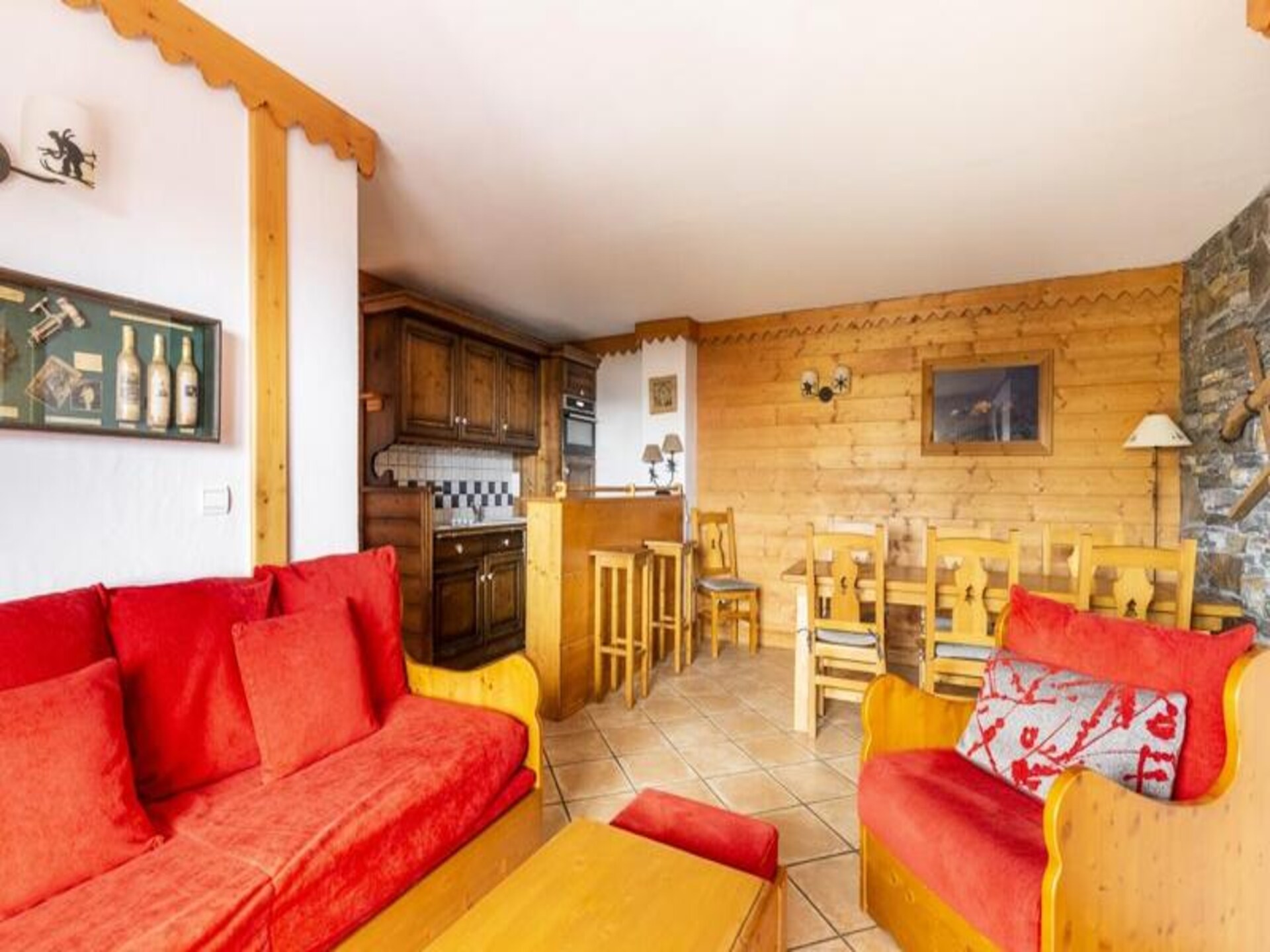 Résidence Le Roselend - Ruim appartement voor 8 personen in Arc 1800 - foto 16