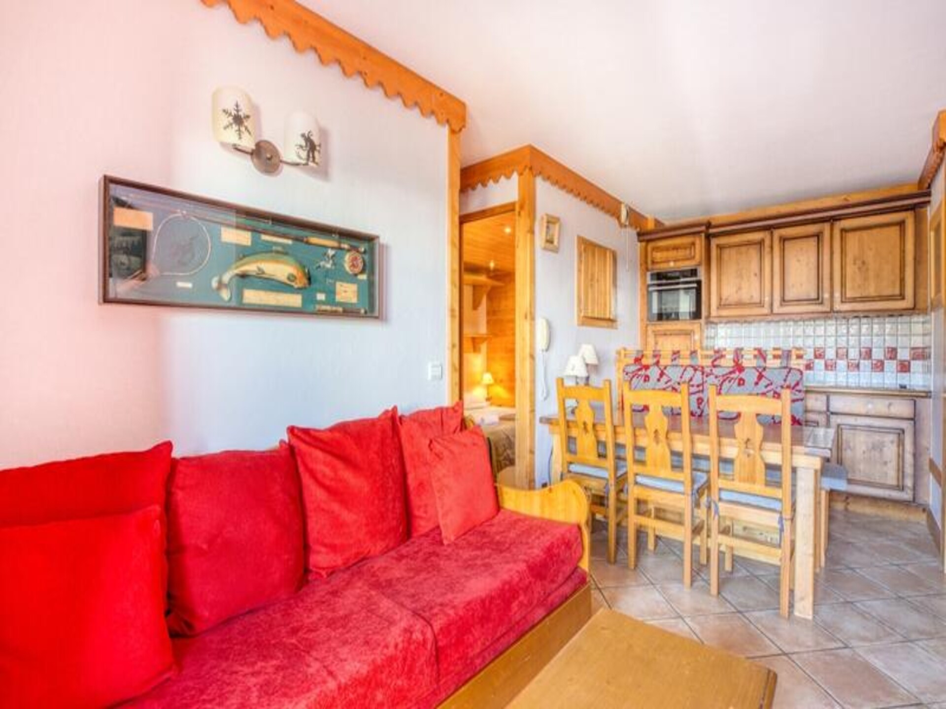 Riant familie-appartement 8p bij de piste met zwembad & sauna in Arc 1800 - foto 15