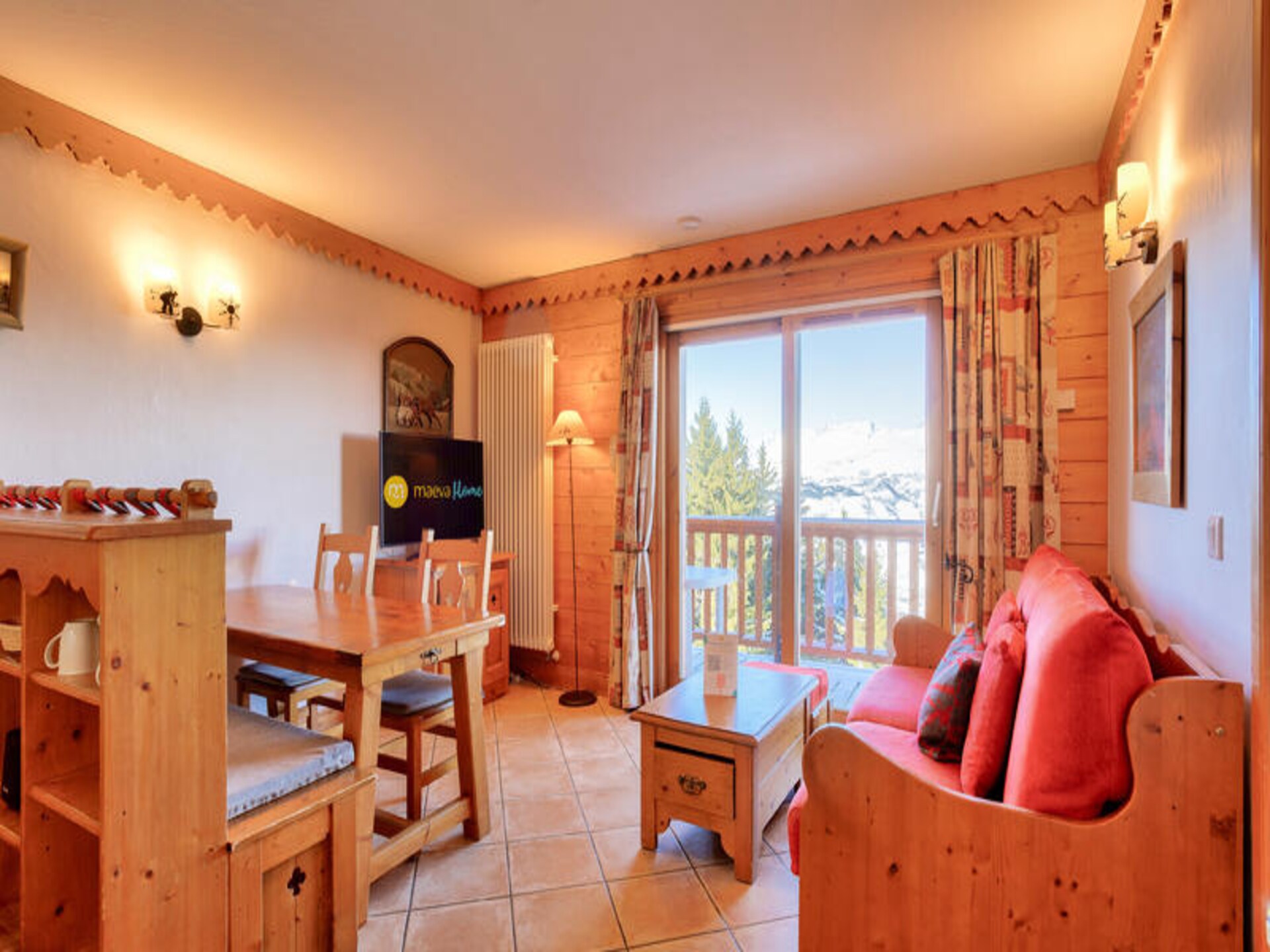 Appartement 6 pers. in Bourg-Saint-Maurice met zwembad, sauna & nabij pistes - foto 16