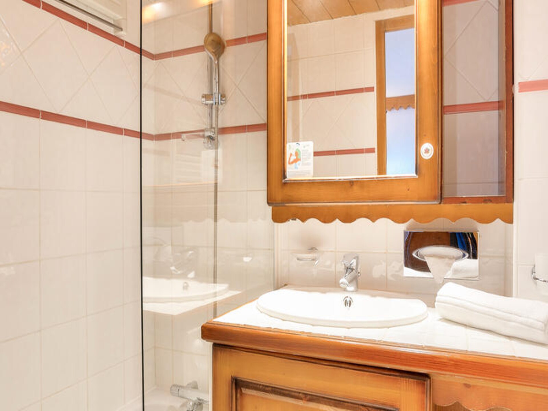 Appartement 6 pers. in Bourg-Saint-Maurice met zwembad, sauna & nabij pistes - foto 25