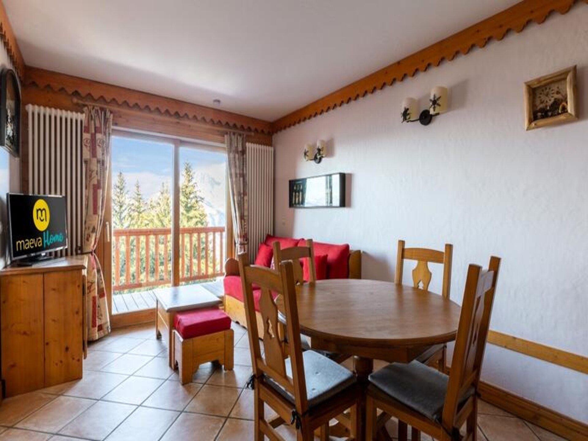 Appartement 6p in Arc 1800, direct aan de piste met zwembad & spa - foto 15