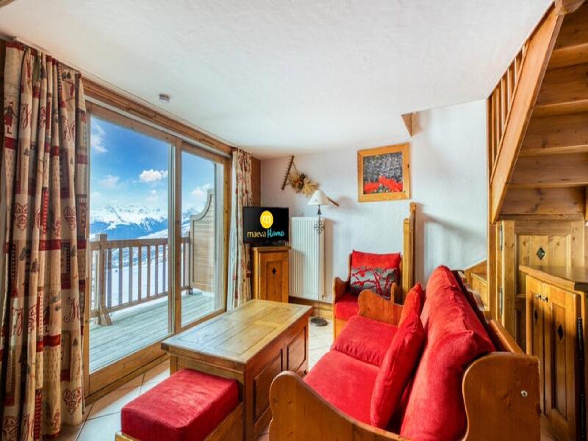 Duplex voor 6 personen met uitzicht op de Mont Blanc nabij de piste - foto 11
