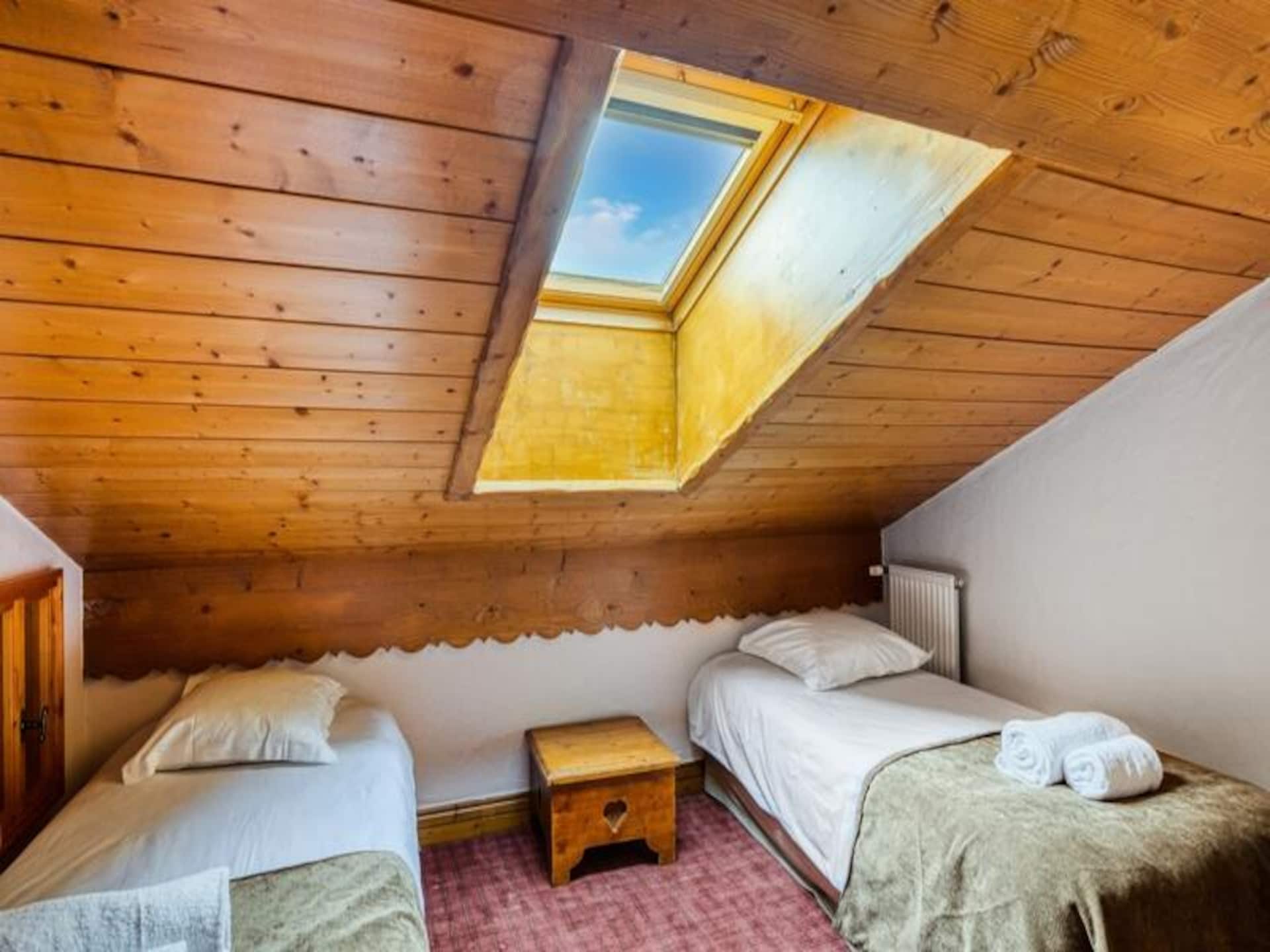 Duplex voor 6 personen met uitzicht op de Mont Blanc nabij de piste - foto 18