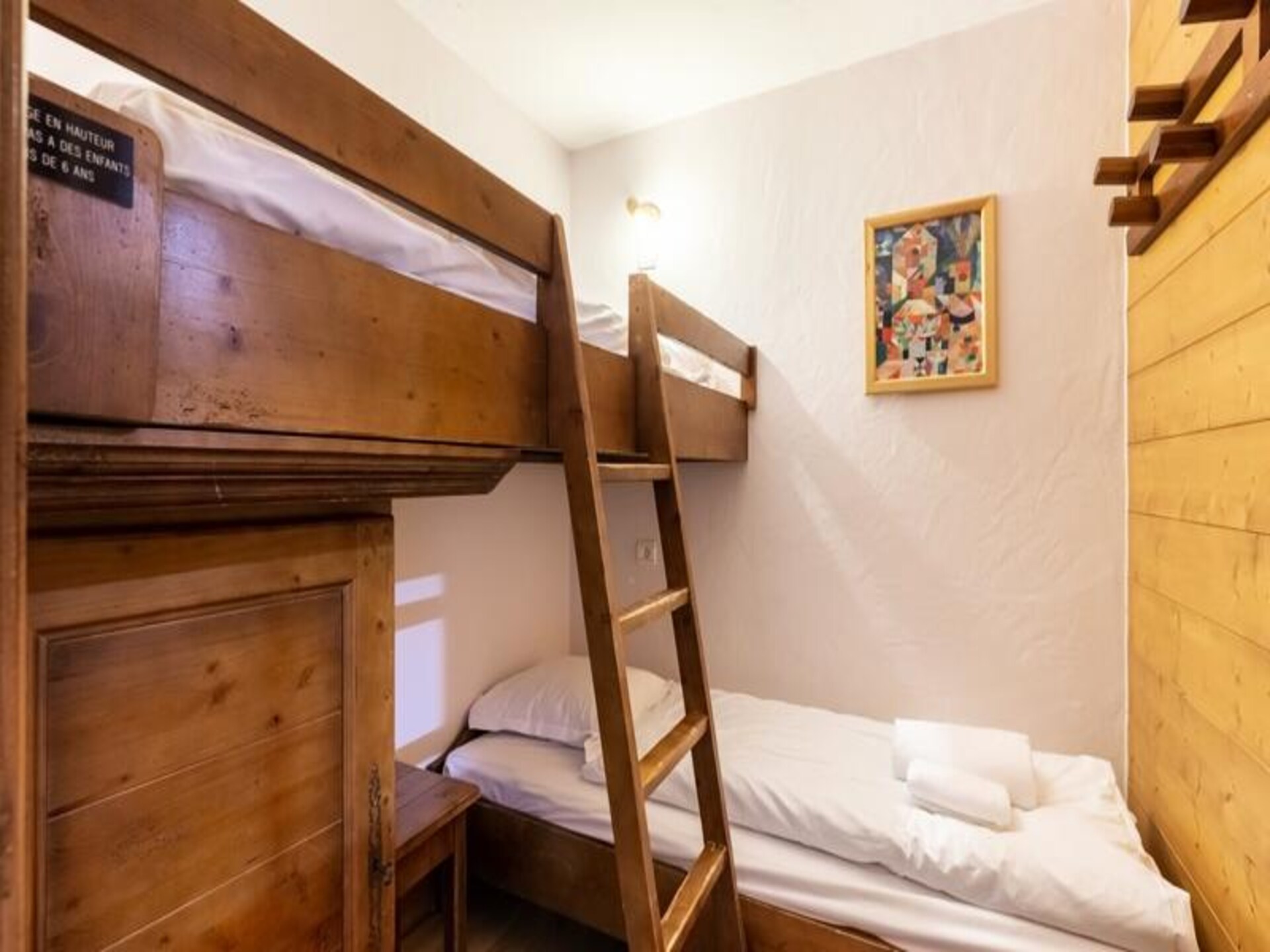 Appartement 6p met uitzicht op Mont Blanc, nabij pistes Arc 1800 - foto 19