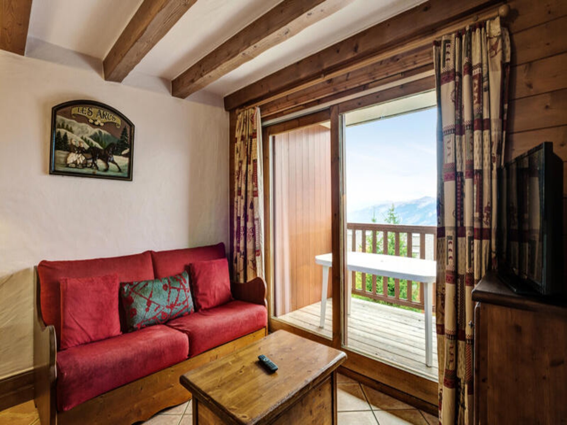 Ski-in/ski-out appartement in Arc 1800 met zwembad, sauna en uitzicht op Mont Blanc - foto 10
