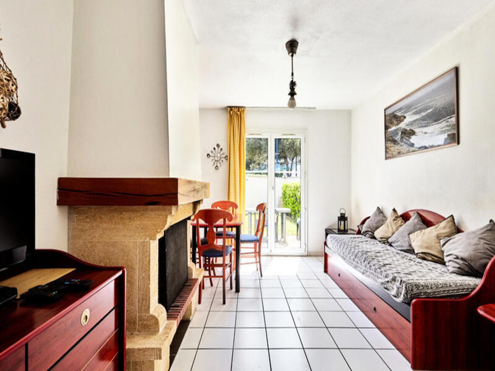 Kleurrijk appartement voor 6 bij jachthaven en strand in Dives-sur-Mer - foto 8