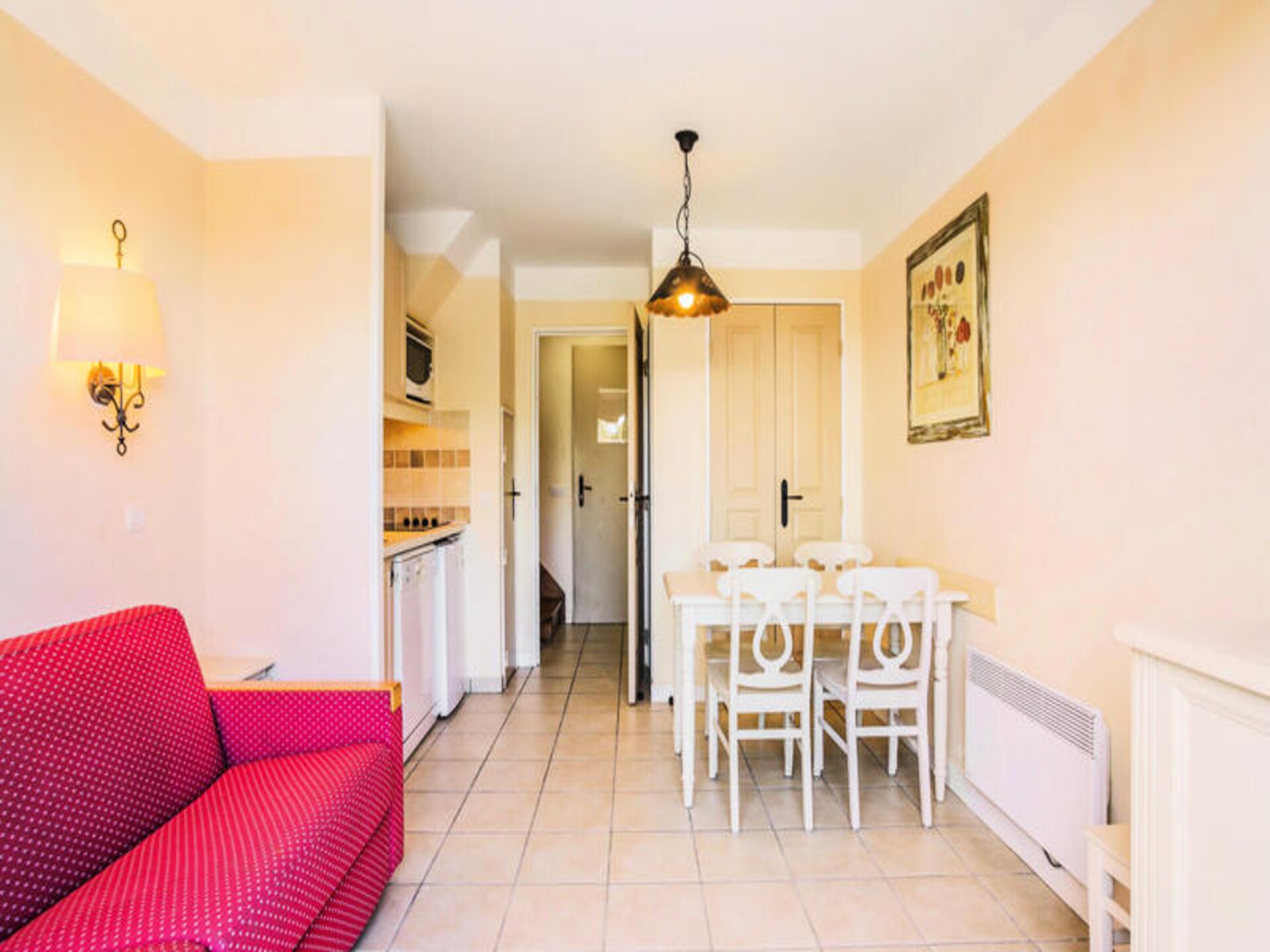Knus appartement voor 5 in Grospierres met tuin en zwembad - foto 21