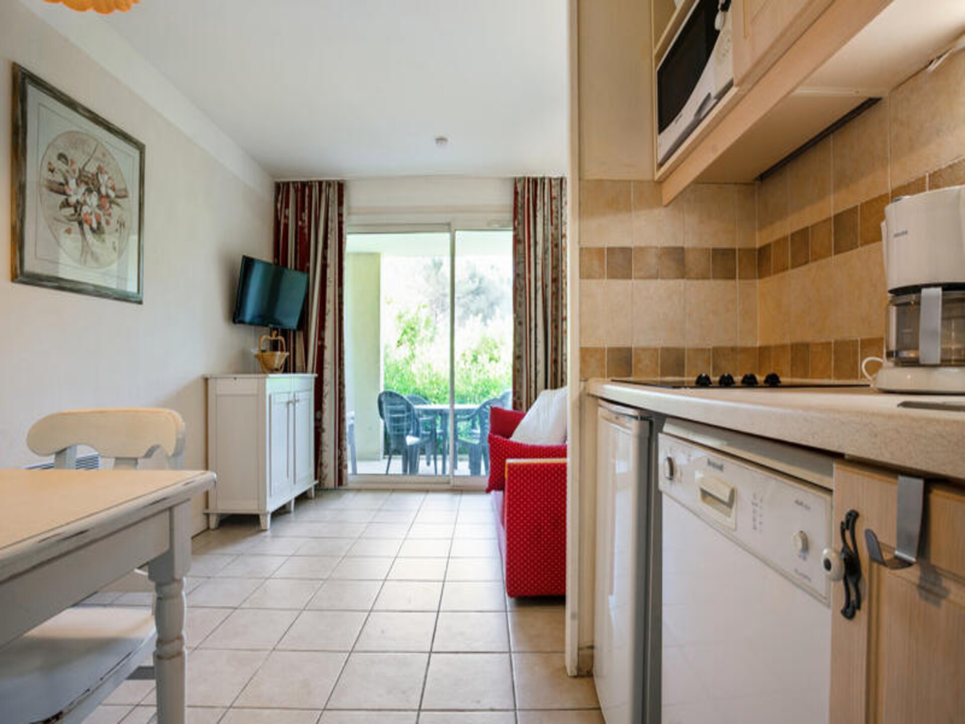 Knus appartement voor 4 op groen vakantiepark bij Grospierres - foto 16