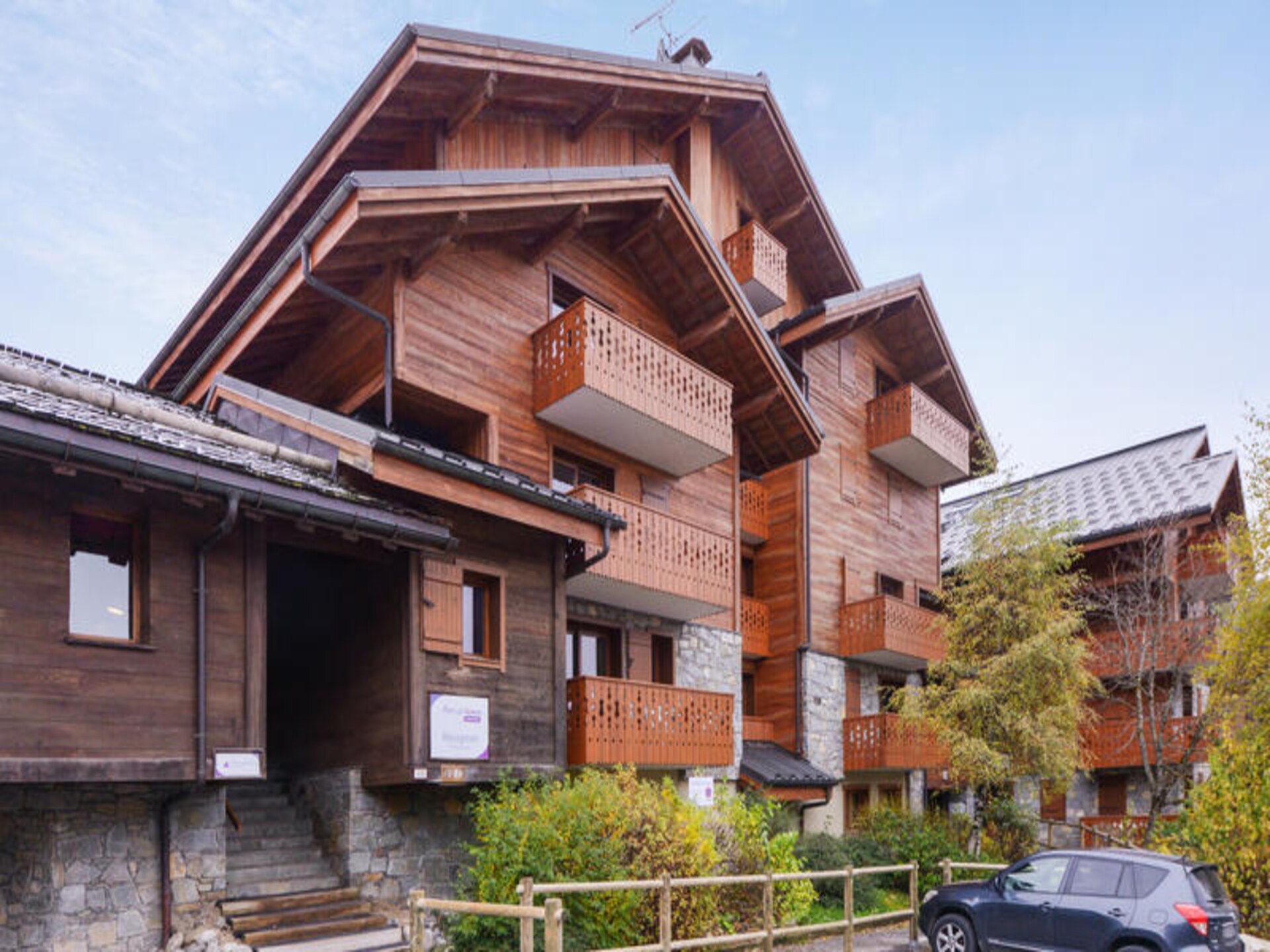 Gezellig appartement in Résidence Les Fermes du Soleil, dichtbij pistes Arâches-la-Frasse - foto 1