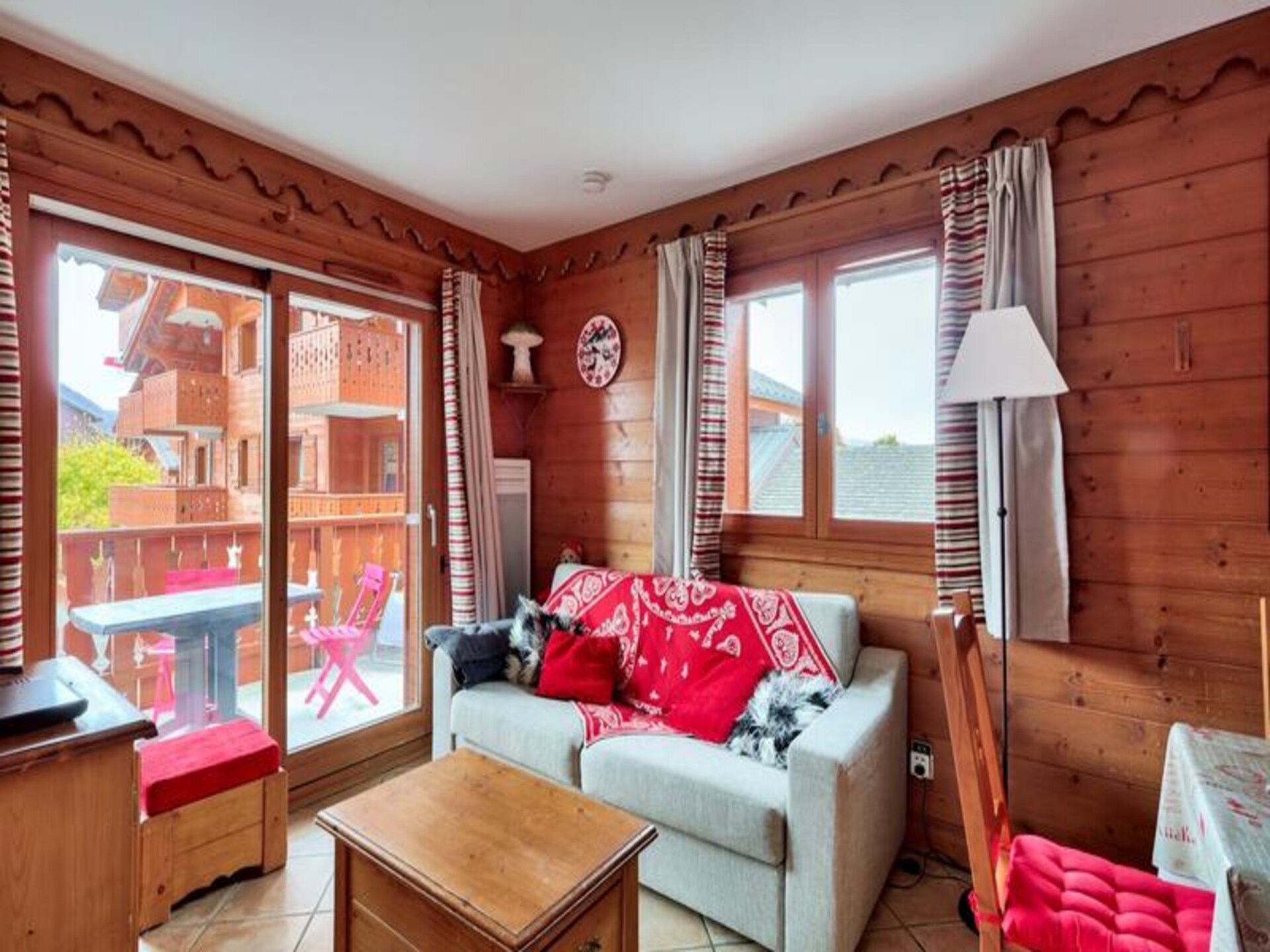 Gezellig appartement in Résidence Les Fermes du Soleil, dichtbij pistes Arâches-la-Frasse - foto 15