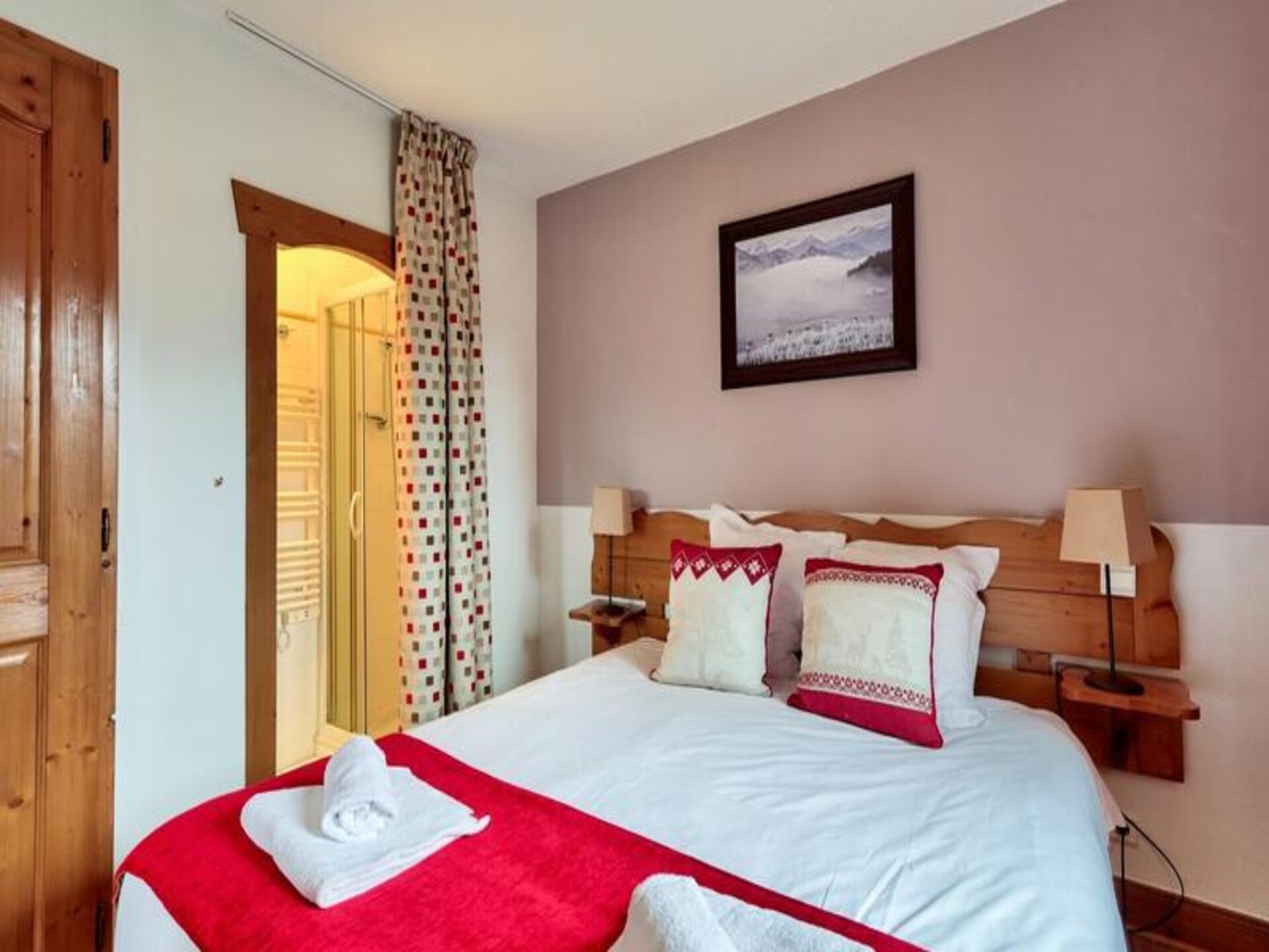 Gezellig appartement in Résidence Les Fermes du Soleil, dichtbij pistes Arâches-la-Frasse - foto 22