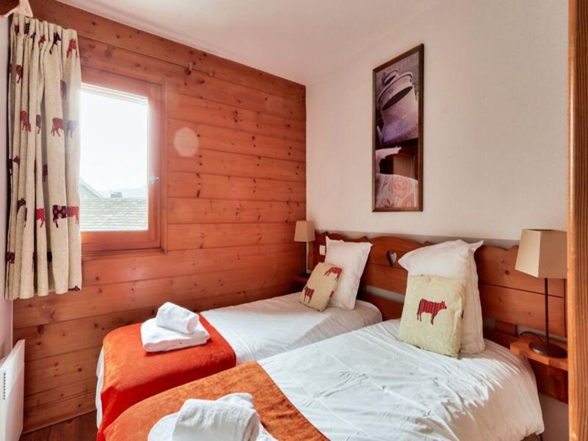 Gezellig appartement in Résidence Les Fermes du Soleil, dichtbij pistes Arâches-la-Frasse - foto 24