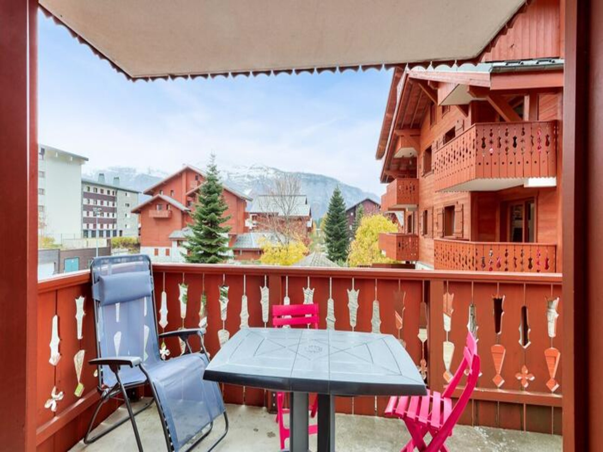 Gezellig appartement in Résidence Les Fermes du Soleil, dichtbij pistes Arâches-la-Frasse - foto 28