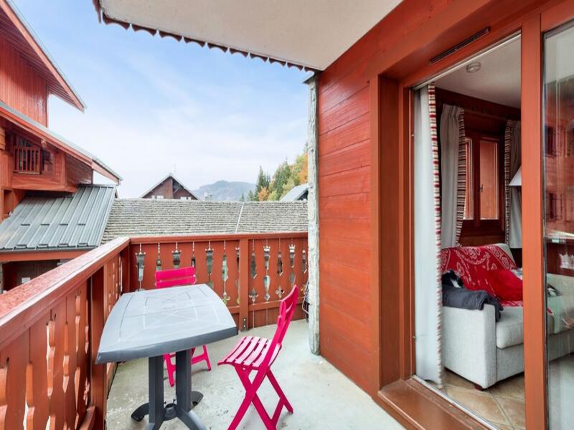 Gezellig appartement in Résidence Les Fermes du Soleil, dichtbij pistes Arâches-la-Frasse - foto 29