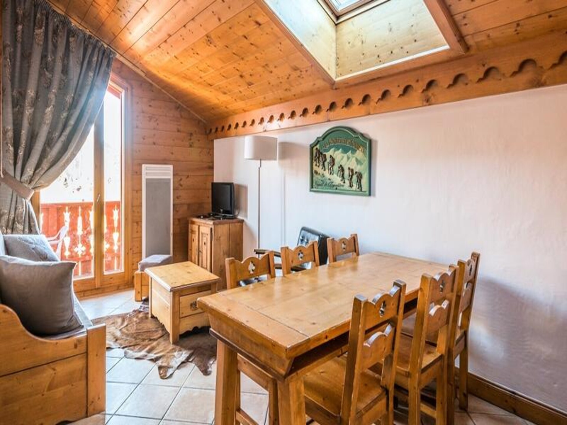 Authentiek chalet-appartement voor 7 personen met zwembad en sauna in Arâches - foto 14