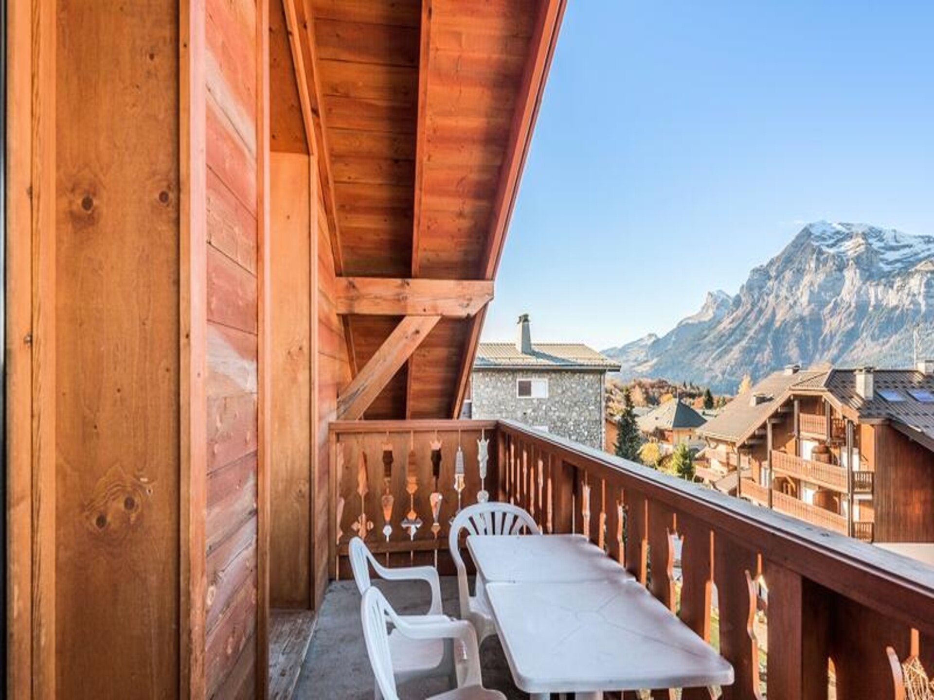 Authentiek chalet-appartement voor 7 personen met zwembad en sauna in Arâches - foto 25